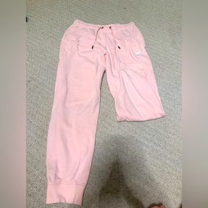 Pink Nike fleece Sweatpants